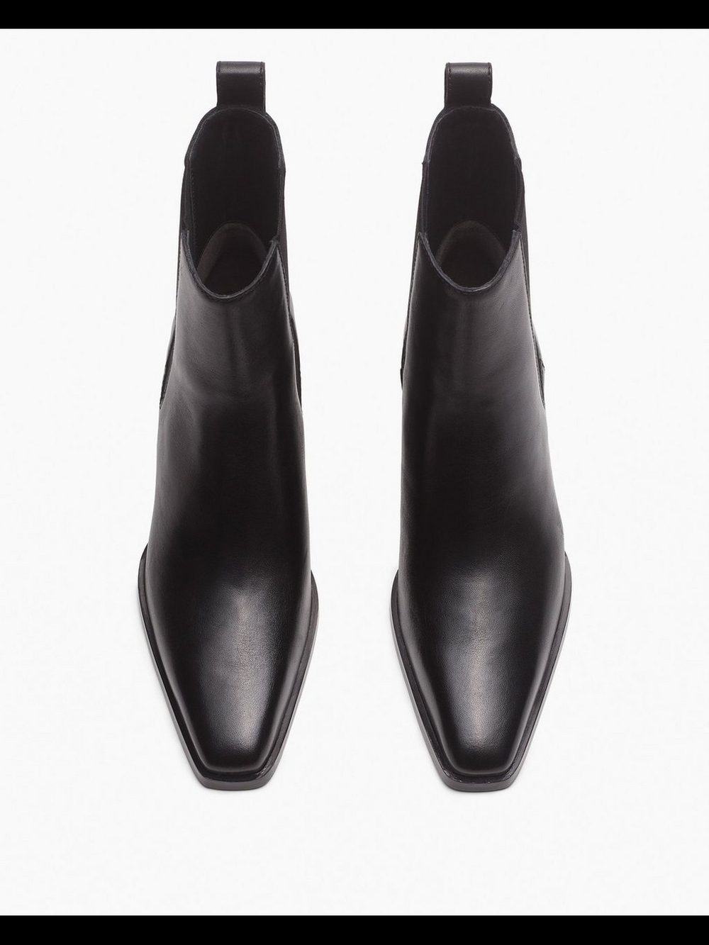 Rag & Bone Women's Black Leather Joni Chelsea Boots 41/11 Like New DEAL! - Picture 5 of 16